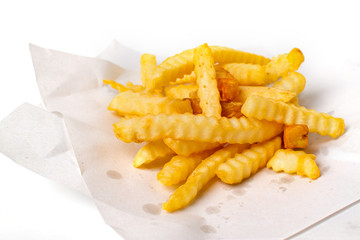 Deep fried potato, French fries