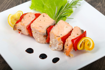 Salmon Skewer