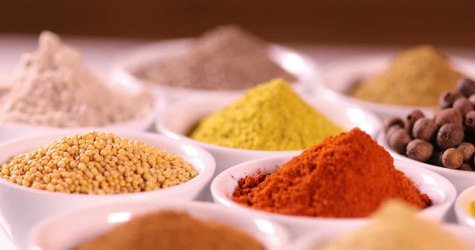 Colorful spices 