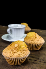 sweet with hot coffee