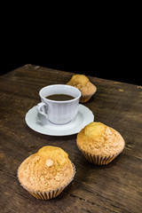 sweet with hot coffee