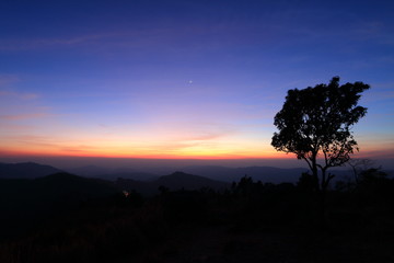 Twilight in Thailand