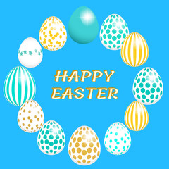 Happy Easter Greeting Card