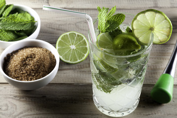 mojito with ingredients II