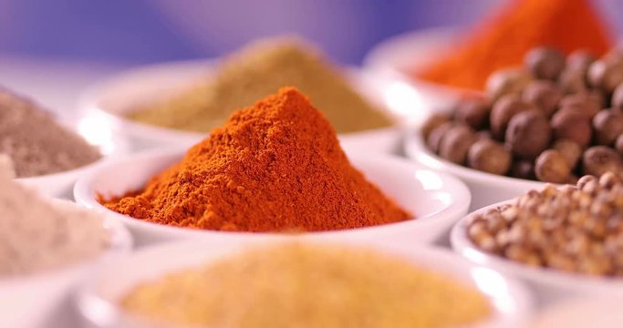 Colorful spices 