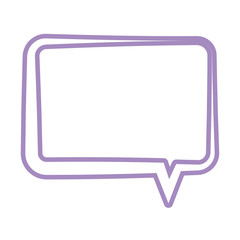 Chat bubble symbol