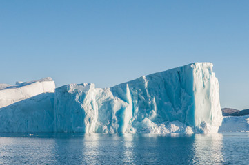 Obraz na płótnie Canvas Iceberg in Greenland