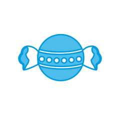 Sweet candy caramel icon vector illustration graphic design