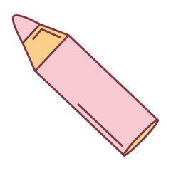 pencil school isolated icon vector illustration design