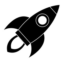 rocket launcher isolated icon vector illustration design