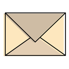 mail envelope isolated icon vector illustration design