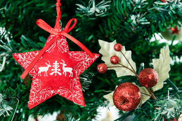 Christmas reindeer decoration