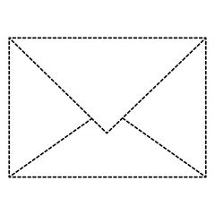 mail envelope isolated icon vector illustration design