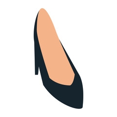 Women high heel icon vector illustration graphic design