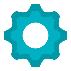 gear machine isolated icon vector illustration design