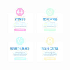 Fototapeta premium Healthy Lifestyle Concept