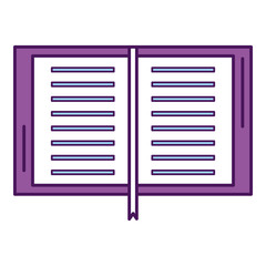 text book isolated icon vector illustration design