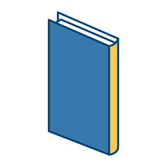 Book closed symbol icon vector illustration graphic design