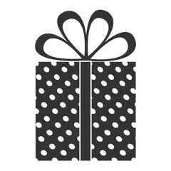 gift box present icon vector illustration design