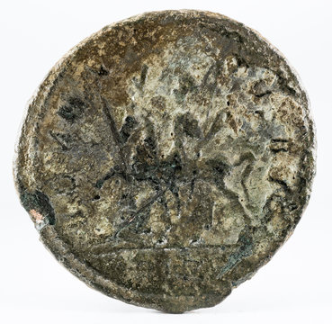 Antoninianus. Ancient Roman copper coin of Emperor Probus. Reverse.
