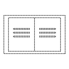 text book isolated icon vector illustration design