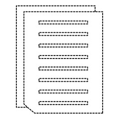 documents paper isolated icon vector illustration design