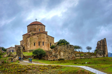 Fototapeta na wymiar Jvari monastery, Mtskheta, Georgia