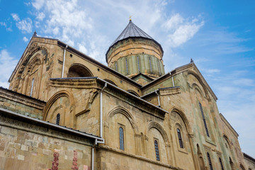 Fototapeta na wymiar Svetitskokheli cathedral, Mtskheta, Georgia