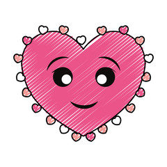 kawaii heart icon