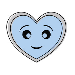 kawaii heart icon