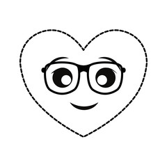 kawaii heart icon