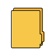 file folder icon image vector illustration design 