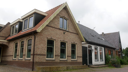 Fototapeta na wymiar Casa nordica in Olanda