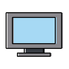 Pc screen symbol icon vector illustration  graphic  design