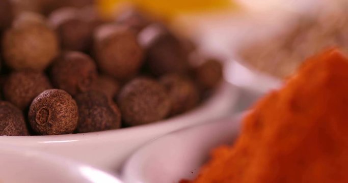 Colorful spices 