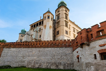 Zamek królewski na Wawelu w Krakowie