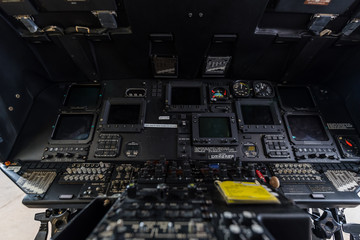 helicopter cockpit