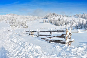 Winter in Transylvania