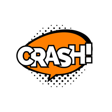 Crash lettering in message cloud