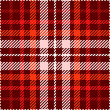 Plaid check pattern. Seamless fabric texture print. 