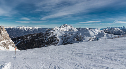 Skiing At Nassfeld Carinthia Austria
