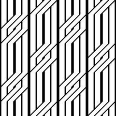 Design seamless monochrome zigzag pattern