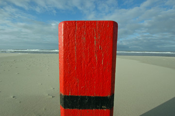 nordseestrand auf der insel texel