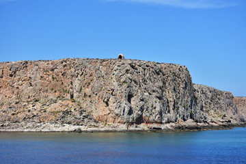 Fototapeta na wymiar Imeri Grandvousa near island Crete,Greece 
