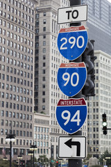 The Interstate Highway Signs