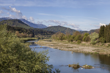 Fototapeta premium Landschaft in Kärnten