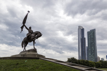John A. Logan Statue, Chicago