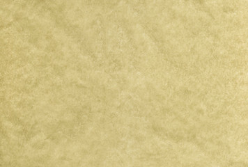 Obraz premium Yellow blank crumpled and grungy textured paper background