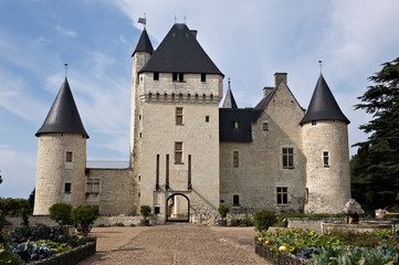 Fototapeta na wymiar Chateau du Rivau, Loire Valley, France