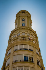 Fototapeta na wymiar Building in Valencia old town